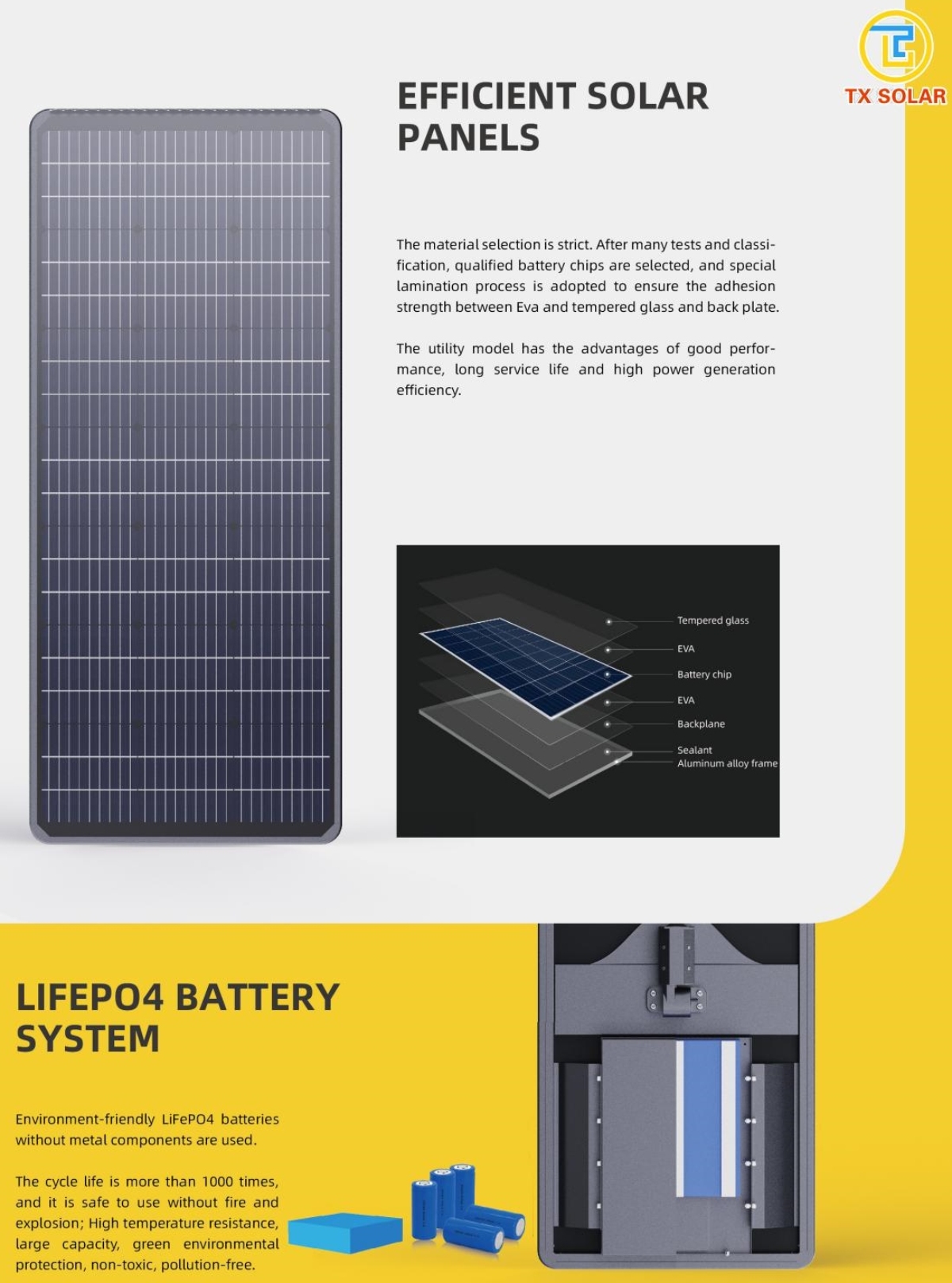 150w solar street light